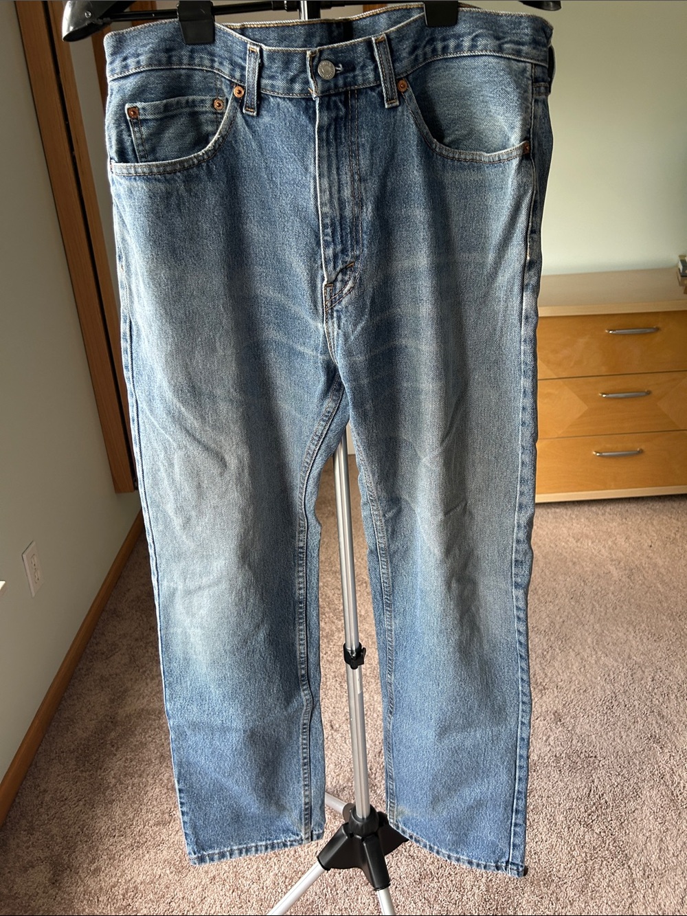 Levi's Light Blue Straight-Leg Jeans